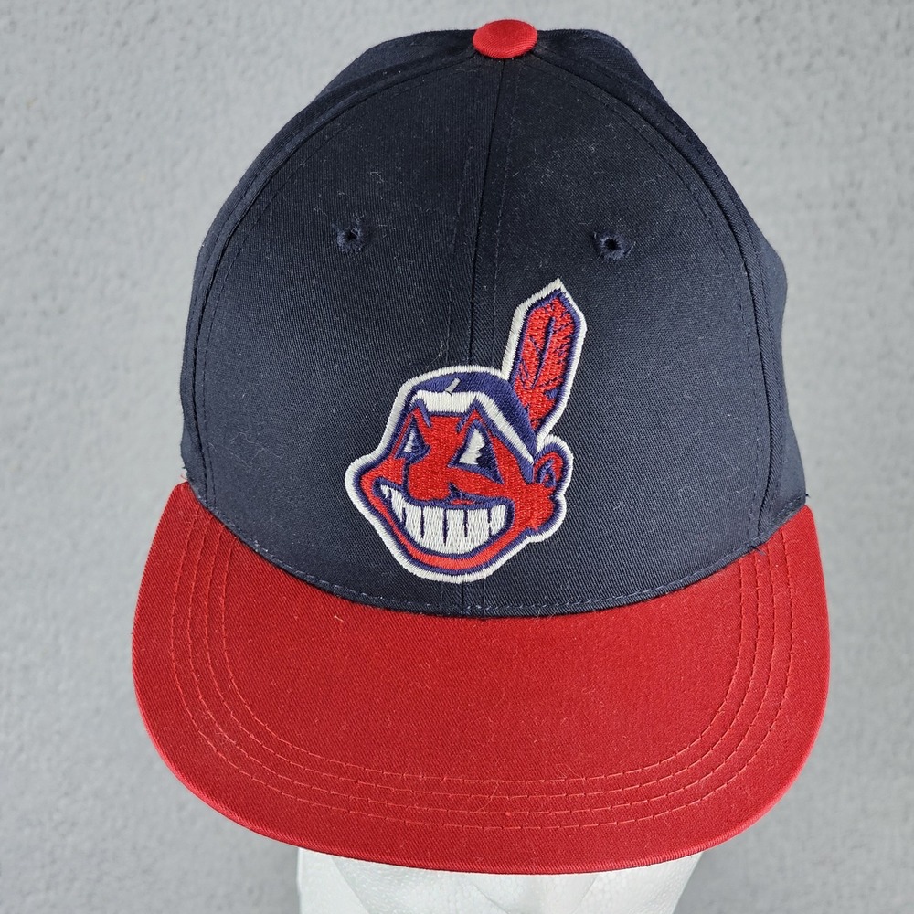 Vintage Cleveland Indians Hat Snap Back MLB Baseball Sports Specialties Youth